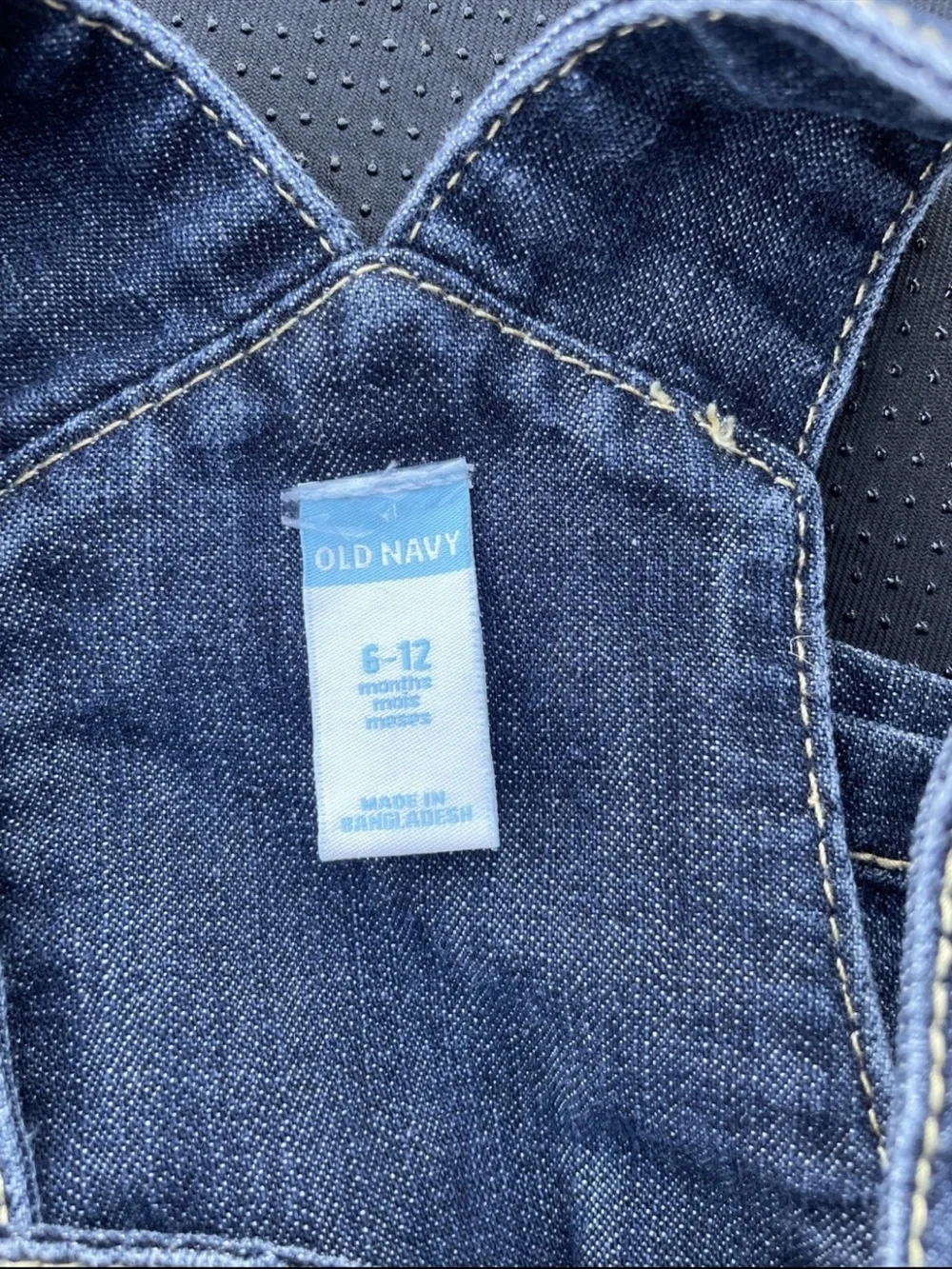 Old Navy Blue Denim Kids Overall Skirt
